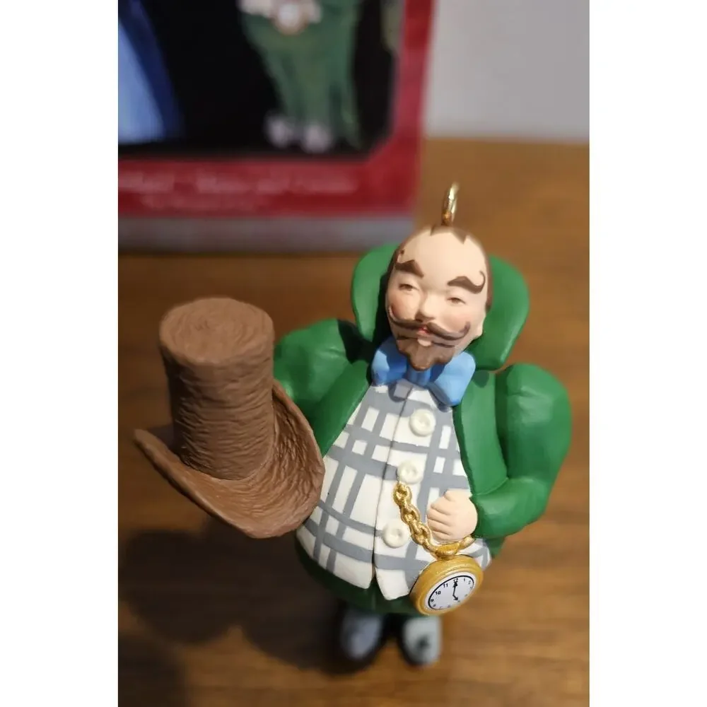 Hallmark Keepsake Ornament Munchkinland Mayor and Coroner Wizard of Oz 1997